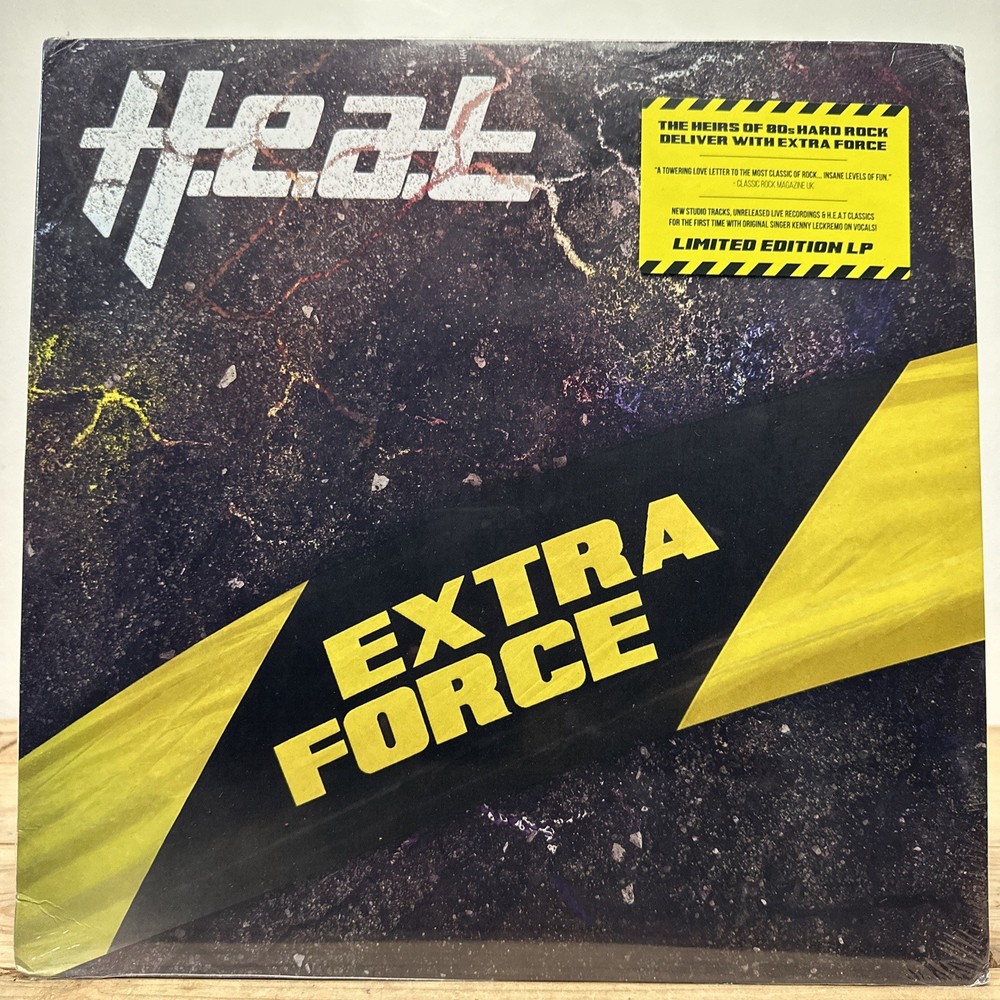 H.E.A.T – Extra Force (Vinyl LP – 2023 – EU Original Limited Edition NEW Record