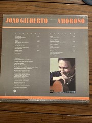 RARE! JOAO GILBERTO Amoroso (1977) OG First Press BS3053 In VG+