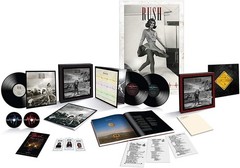 RUSH Permanent Waves 40th Anniversary Super Deluxe Box Set 2CDs + 3LPs + More