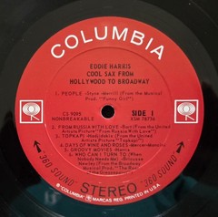 Eddie Harris – Cool Sax From Hollywood To Broadway – 1965 – STEREO – Vinyl – LP