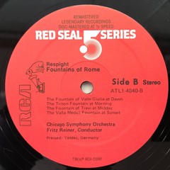 RCA Victor Red Seal 5 Series ARP 1-4040 RESPIGHI PINE OF ROME FRITZ REINER