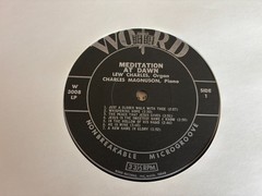 Meditation At Dawn Lew Charles Charles Magnuson Organ Piano Duet Word Records LP