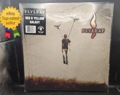 Flyleaf Self-Titled Vinyl LP Red/Yellow Galaxy Color – Never Played