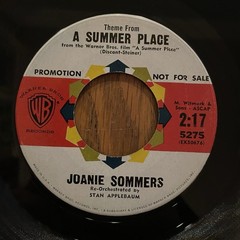 JOANIE SOMMERS – JOHNNY GET ANGRY, WARNER BROS. 5275, PROMO, 45 RPM, 1962