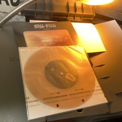 Space Jesus Digital Ethos Mars Vinyl Record Clear Plastic Slipcover