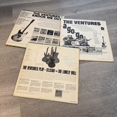 The Ventures Lot of 6 Vinyl LPs Theme Songs, Surf, Space, On Stage