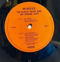 LP: Mingus, The Black Saint And The Sinner Lady, Universal Music Special, Reissu