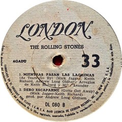 THE ROLLING STONES – 19th NERVOUS BREAKDOWN +3 – EP – URUGUAY
