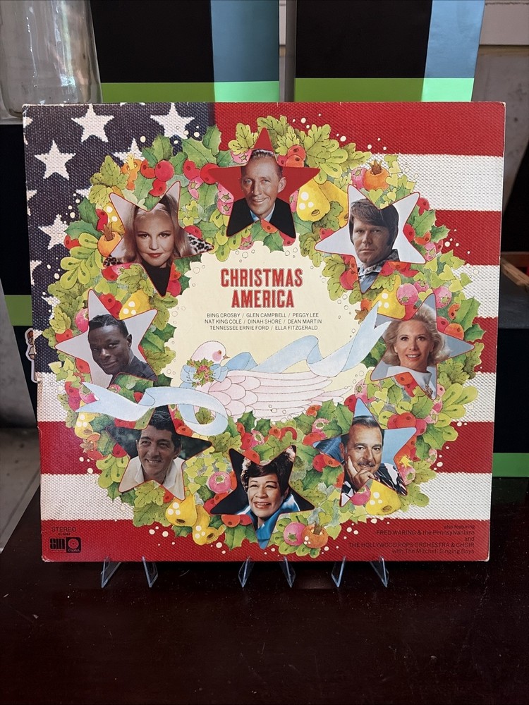 Christmas America- Various Artists Vinyl LP 1973 Capitol SL-6884