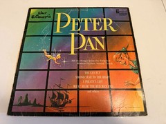Vtg LP Walt Disney’s Peter Pan Album Disneyland 1963 1206 Soundtrack Children