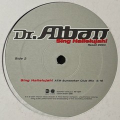 Dr. Alban ‎– Sing Hallelujah! (Recall 2004) EastWest Euro House 12″ Vinyl Record