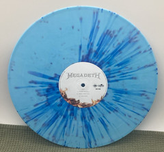 Megadeath – Limited Ocean Blue Splatter Vinyl JSA Certified Numbered