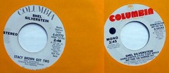 SHEL SILVERSTEIN Lot of 2x45rpm singles 1972 jazz spoken word CtLot235