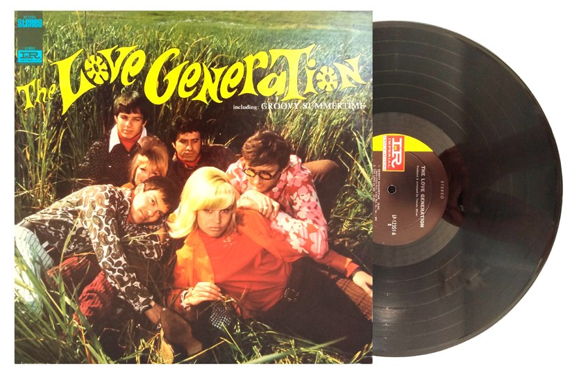 THE LOVE GENERATION Self Titled 12″ Album POP / PSYCH ROCK ’67 Groovy VERY GOOD