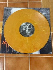 COLD WORLD “DEDICATED TO BABIES WHO CAME FEET FIRST” ORANGE VINYL LP LOCKIN OUT
