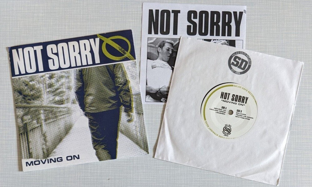 Not Sorry 7″ Vinyl Record Moving On
