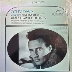 Classic Music Vinyl Records – MOZART: Nine Overtures NM