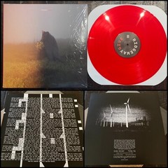 RIDGEWAY Give LP Red Vinyl 150-Glare Fleshwater Leaving Time Downward Gleemer
