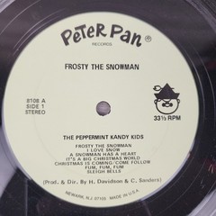 The Peppermint Kandy Kids – Frosty The Snowman – LP Vinyl Record Peter Pan