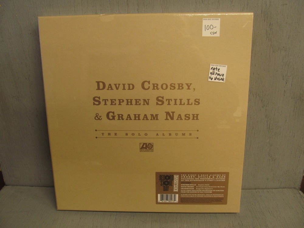 CROSBY STILLS NASH Solo Albums RSD 2026 LP BOX SET sealed VINYL Record NEW