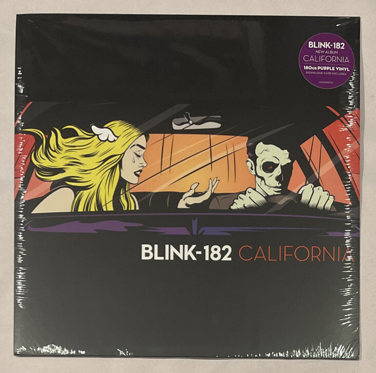 BLINK 182 – California – Purple Opaque Color Vinyl LP Brand New Sealed
