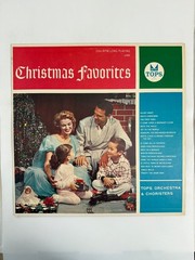 TOPS Orchestra – Christmas Favorites LP Record 1950s TOPS Holiday 33⅓ RPM
