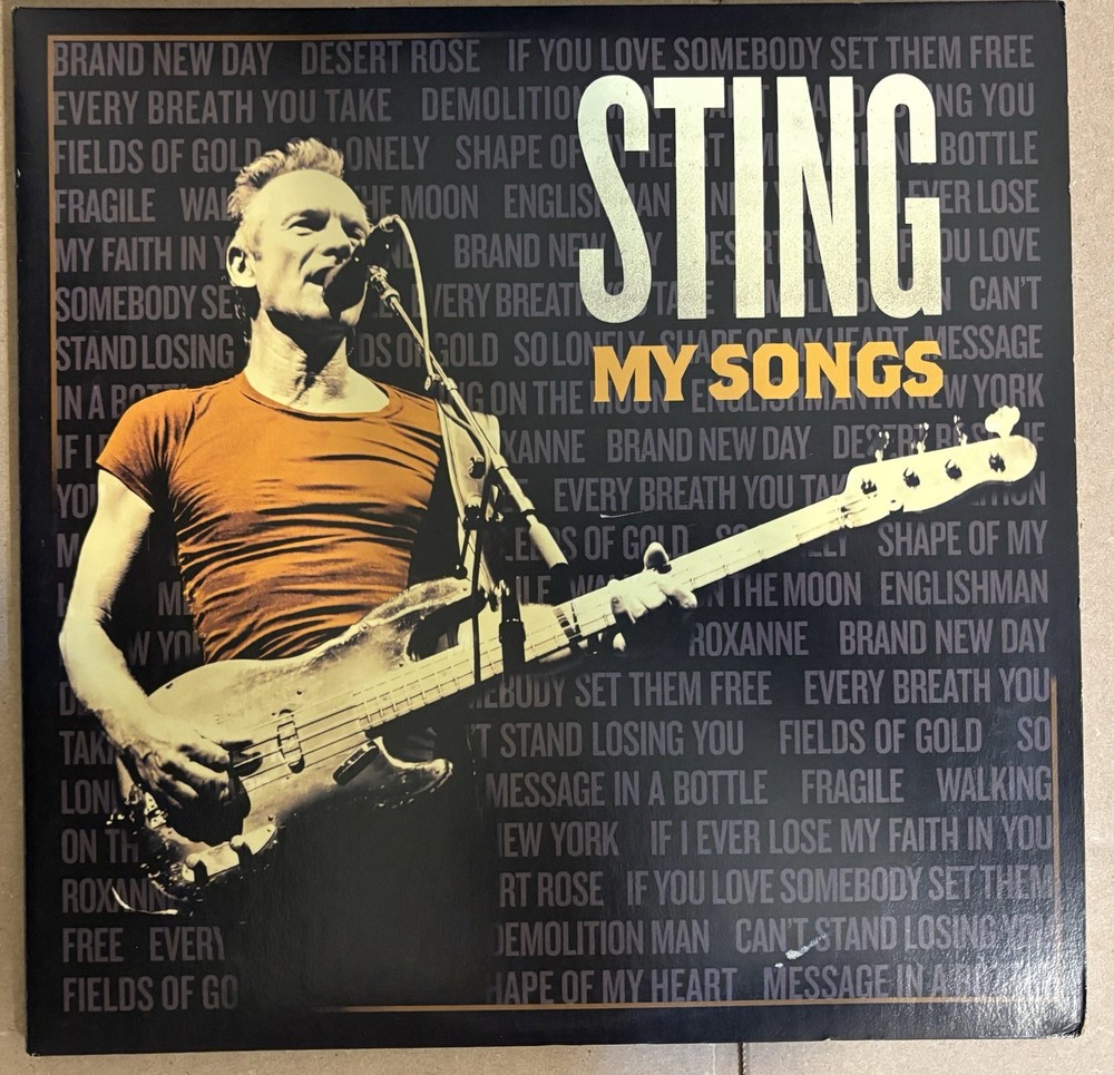 STING MY SONGS 2 LP Vinyl