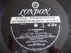 1963 Joan Sutherland: Bellini’s La Sonnambula 3LP Box Set, London OSA 1365 F/EX