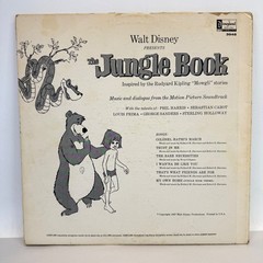 Walt Disney The Jungle Book Vinyl LP Soundtrack ST-3948 Disneyland Records 1967
