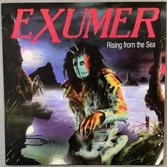 Exumer Rising From The Sea Vinyl LP Aqua Blue Red Green Splatter HRR 339 Poster
