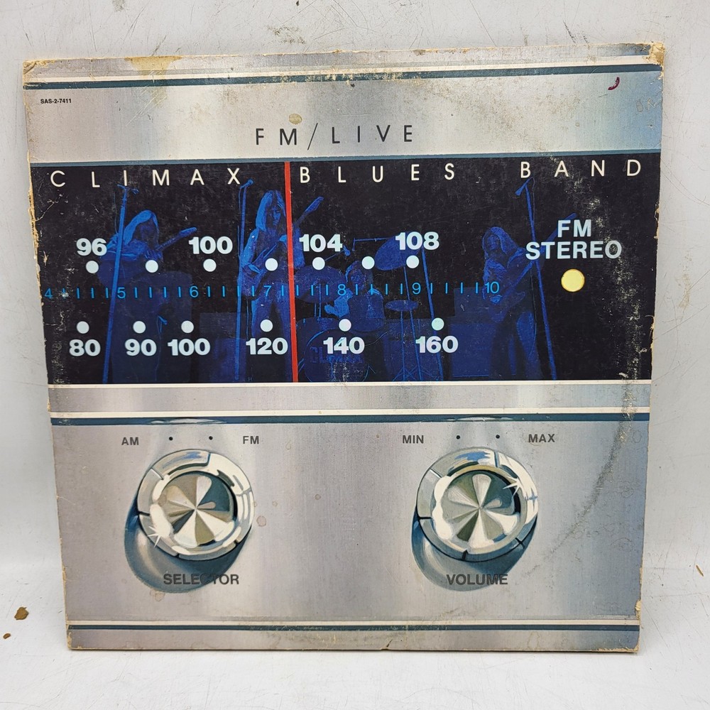 Climax Blues Band “FM / Live” Double LP Sire SAS-2-7411 Gatefold 1973
