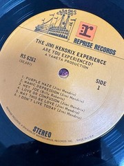 Jimi Hendrix Experience Are you Experienced Reprise Records LP – VG+ Vintage