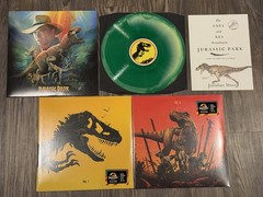 Jurassic Park NES & SNES Vinyl Soundtrack Bundle Not Moonshake Limited Run VGM