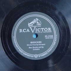 78 RPM 10″: RCA Victor 20-5588 Noro Morales Granada / Maracaibo Latin Jazz 1954