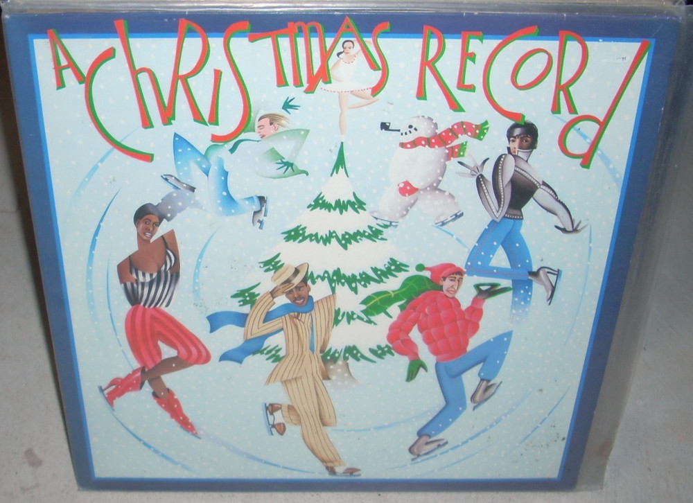 VARIOUS a christmas record ( holiday ) LP – ze records white vinyl uk –