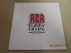 RZA Bobby Digital MANTIS GREEN SIGNED Reissue 2XLP Used! 2021 Vinyl Me Please