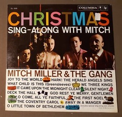 Mitch Miller Christmas Holiday Sing Along Columbia Records 33rpm VINYL LP Record