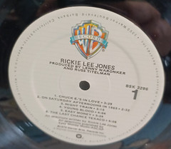 Rickie Lee Jones Self-Titled Debut LP 1979 Warner Bros WB 3296 VG+ / VG+ PROMO