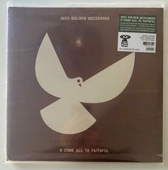HISS GOLDEN MESSENGER: O COME ALL YE FAITHFUL Tri-Color Vinyl 2LP New Christmas