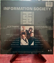 INFORMATION SOCIETY: INFORMATION SOCIETY (BLACK VINYL) LP- Tommy Boy Music