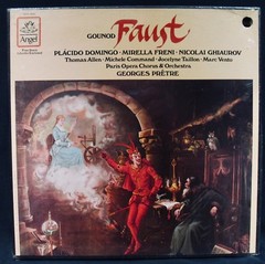 GOUNOD: FAUST-Sealed 4 Lp Box Set-ANGEL #SZDX 3868 Stereo-Placido Domingo-Opera