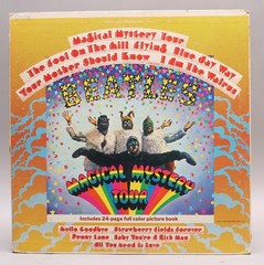 The Beatles Magical Mystery Tour LP Record Black Label
