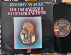 JOHNNY WINTER Progressive Blues Experiment 1974 SUNSET Blues UK LP Play Tested