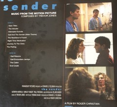 The Sender (1982) OST Vinyl 2xLP Record Horror Terror-Vision Soundtrack SEALED