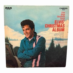 Elvis Presley Elvis’ Christmas Album LP RCA Records Blue Label Vinyl