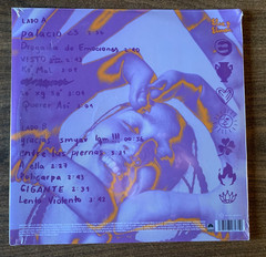 Elsa Y Elmar – Palacio 12″ Vinyl LP Color Morado Purple + Patch Set. New Sealed.