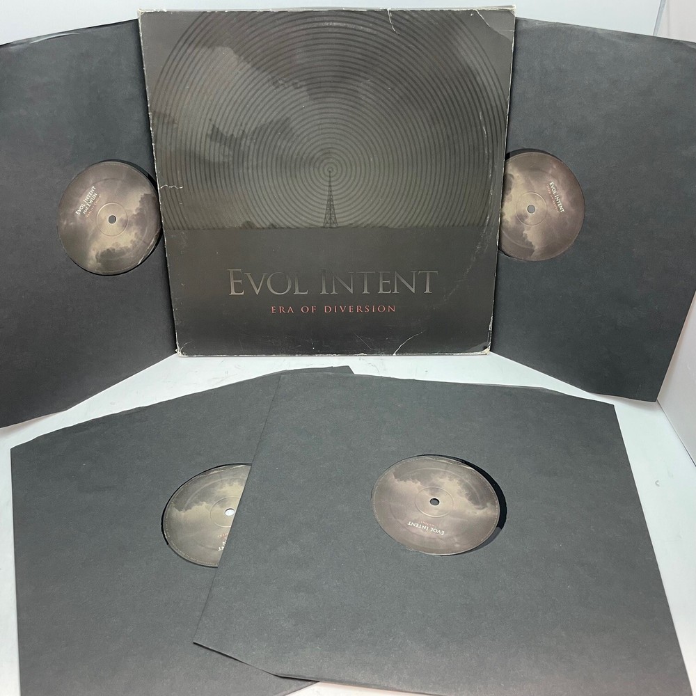 Evol Intent Era Of Diversion 2008 Vinyl 4x 12″ 45 RPM Drum n Bass Electronic