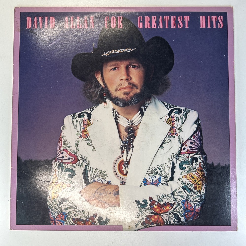 David Allan Coe Greatest Hits Vinyl LP Record Original Rare Vintage