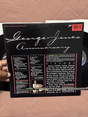 George Jones–Anniversary: Ten Years of Hits (2xLP, 1982) Gatefold NM 1982