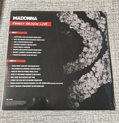 MADONNA Finally Enough Love 2 LP CLEAR Vinyl NEW SEALED
